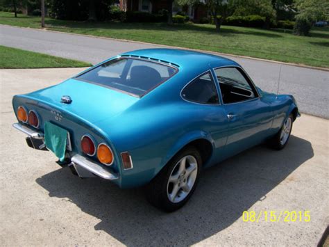 Very Nice 1973 Opel Gt With Getrag 5 Speed And Air Condition Classic