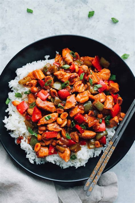 Easy Kung Pao Chicken Recipe Easy Chicken Recipes How To Video