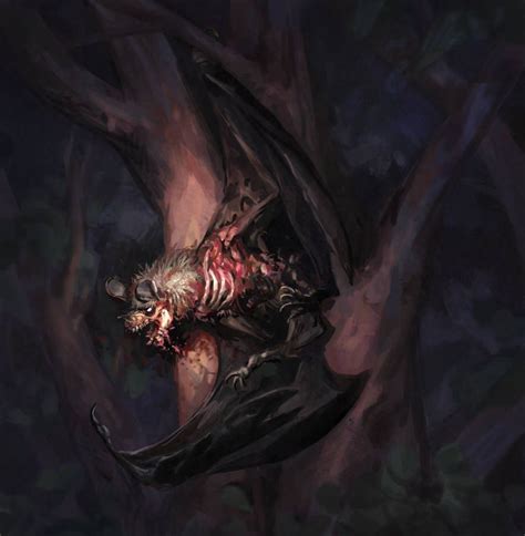 Undead Bat By Eedenartwork On Deviantart Undead Creepy Monster