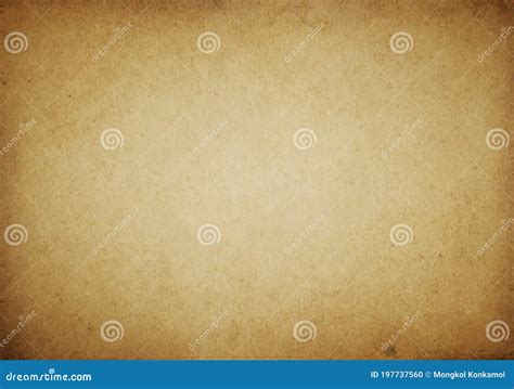 Pale Brown Vintage Paper Texture Background Kraft Paper Horizontal