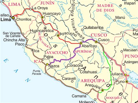 Cusco Puma Map