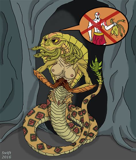 Rule 34 Breasts Cobra Female God Of War Gorgon Gorgon Cobra Hi Res