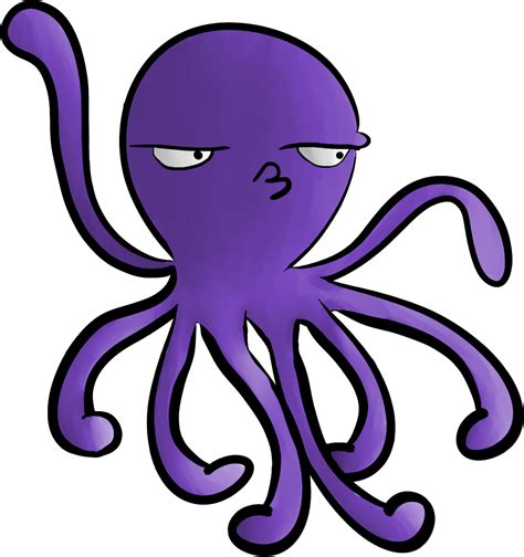 Purple Octopus By Hinatabel On Deviantart