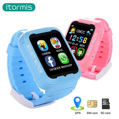 Itormis Kinder Kinder Gps Smart Uhr Smartwatch Handyuhr Sim Karte Uhr