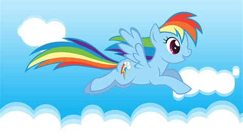 My Little Pony Rainbow Dash Mlp Rainbow Dash Background Hd Wallpaper