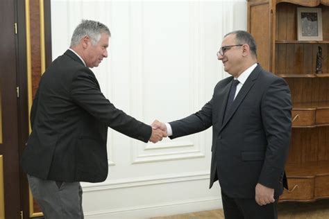 Deputy Prime Minister Tigran Khachatryan Receives The Newly Appointed