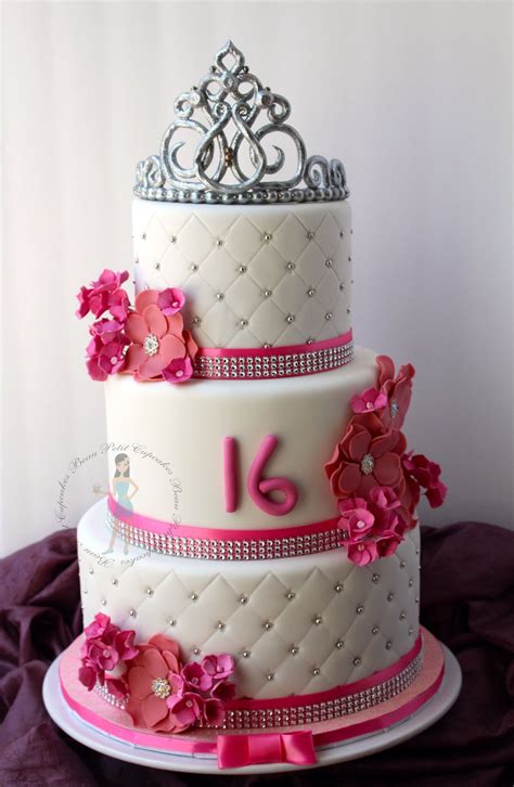Sweet 16th Birthday Cake Fit For A Princess