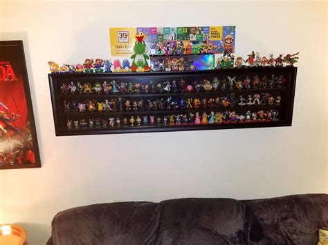 Pin By Kristine Ripnes On Amiibo Stands Game Room Amiibo Display Room