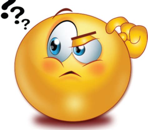 Question Mark Clipart Smiley Face Emoticon Thinking X Images Sexiz Pix