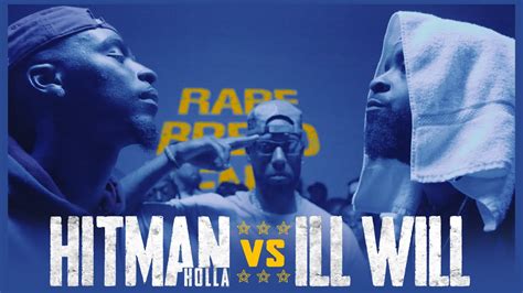 Hitman Holla Vs Ill Will Classic Rap Battle Rbe Rap Grid