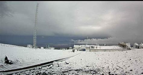 Mauna Kea Hawaii Forecast To Get Up To A Foot Of Snow