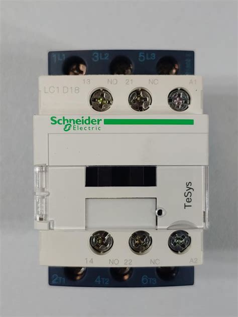 Schneider Electric 120v Ac Iec Magnetic Contactor 3 Pole Non Reversing