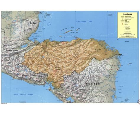 Maps Of Honduras Collection Of Maps Of Honduras North America