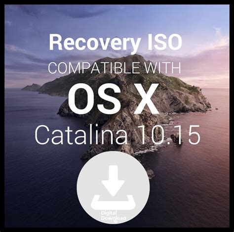 Macos Mac Os X Catalina 1015 Digital Download Upgrade Restore