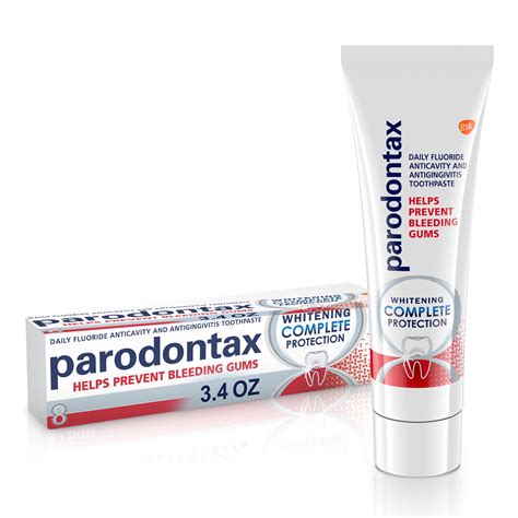 Parodontax Complete Protection Teeth Whitening Toothpaste For Bleeding