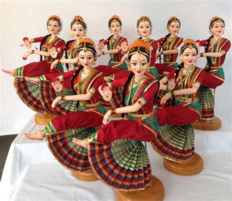 The Cultural Heritage Of India Papier Mache Dolls Of India Clad In Beautiful Costumes For