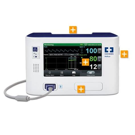 Covidien Nellcor Bedside Spo2 Patient Monitoring System Pm1000n