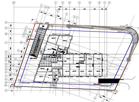 Shopping Mall Floor Plan Autpocad Drawing Dwg File Cadbull