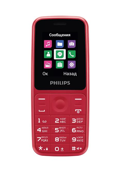 Xenium Мобильный телефон Cte125rd00 Philips