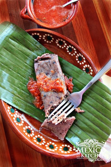 This authentic mexican pork carnitas recipe takes very little effort and uses only a handful of ingredients. Black Beans and Pork Cracklings Tamales. - Traditional ...