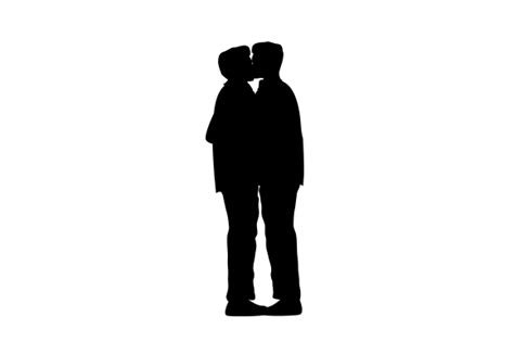 Download Same Sex Male Couple Silhouette Svg File Free Svg Designs