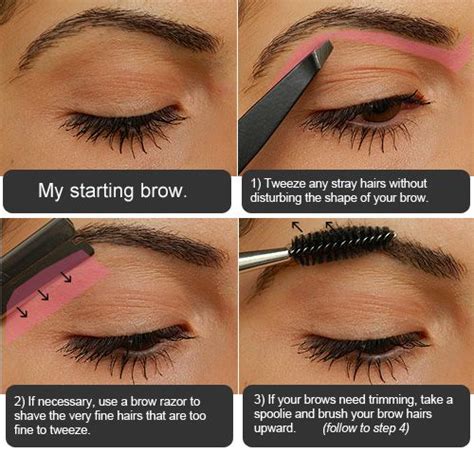 Step By Step Eyebrow Filling Tutorial Filling In Eyebrows Perfect