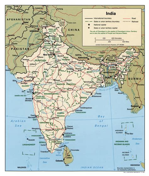 India Map Political Map Of India Political Map Of India With Cities Images