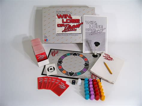 Vintage 80s Board Game Win Lose Or Draw Munimoro Gob Pe