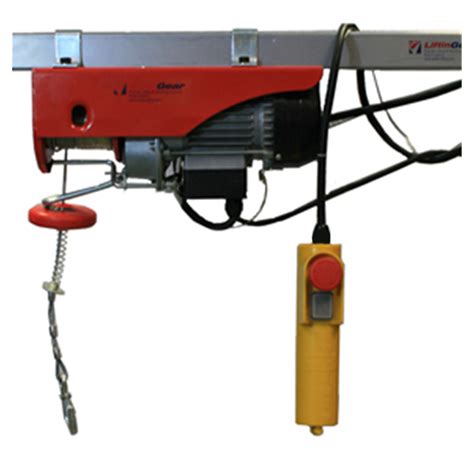 Electric Wire Rope Hoist 125kg 240volt X 18mtr Hol Safety Lifting
