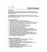 Job Description It Service Management