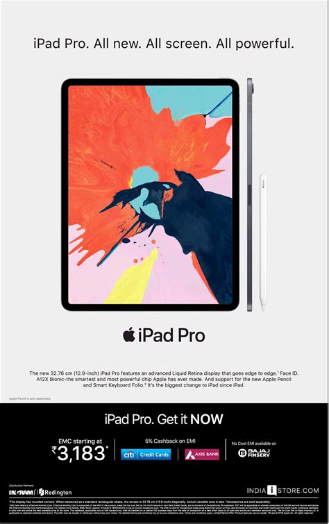 Ipad Pro All New All Screen All Powerful Ad Advert Gallery
