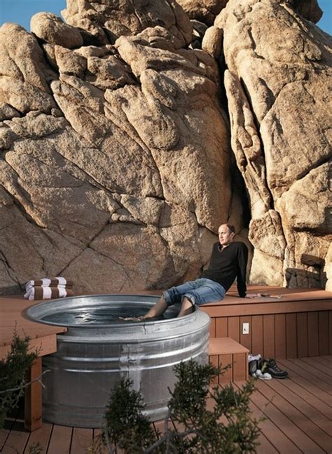 If you want you can even make a hot tub in a similar manner. Sizzling outdoor hot tubs that will make you want to ...
