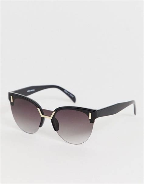 Vero Moda Round Geo Detail Sunglasses Asos Sunglasses Vero Moda Square Sunglass