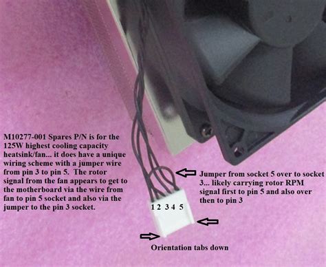 Solved Z2 G5 Heatsink Fan 4 Pin To 5 Pin Hp Support Community 8317706