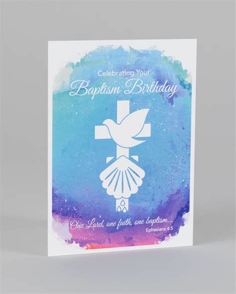 Baptism Birthday Card Pack Of 6 Lwml Store