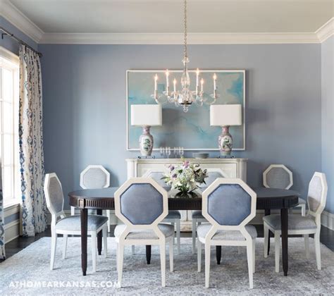 Free Spirited At Home In Arkansas Dining Room Blue Blue Dining