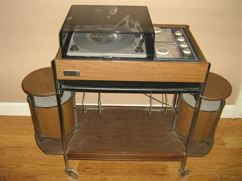 Zenith Circle Of Sound Stereo System Turntable Cart Omnidirectional