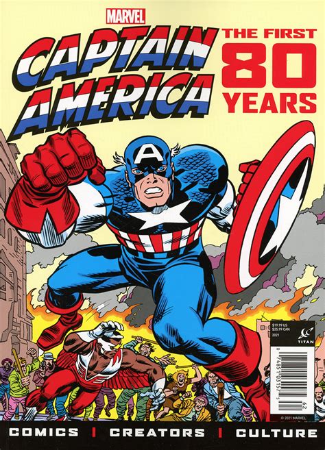 Captain America First 80 Years Magazine Previews Exclusive Edition