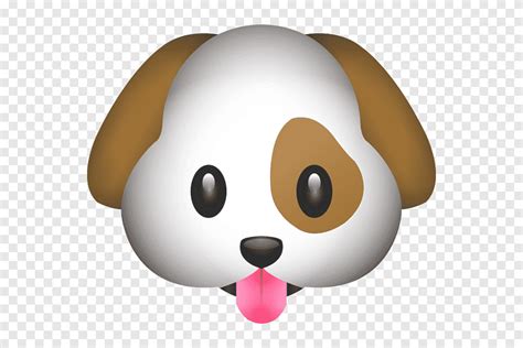 White And Brown Dog Emoji Puppy Poodle Emoji Emoticon Sticker Cute