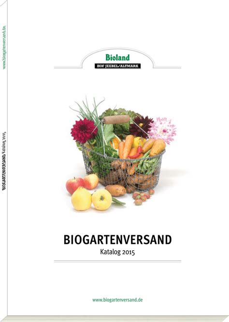We did not find results for: Katalog 2015 - Biogartenversand | Manualzz