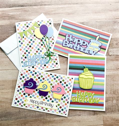 Birthday Cards Bulk Birthday Card Pack Set Of Birthday Etsy