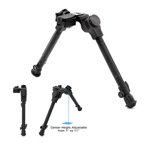 Utg Leapers Tactical Over Bore Bipod 7 11 Center Height Picatinny