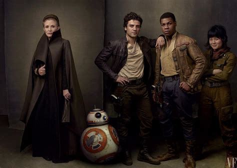 Sw Leia Bb 8 Poe Finn And Rose By Guardianofthesnow On Deviantart