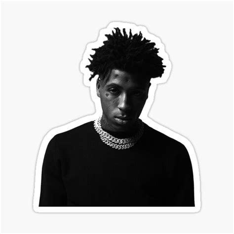 Nba Youngboy Sticker For Sale By Savagegear Redbubble