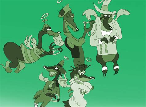 Toon Patrol Weasels As Angels Green By Disneyfangirl774 On Deviantart