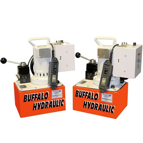 Power Team PE554 10 000 PSI Electric Hydraulic Pump Buffalo Hydraulic