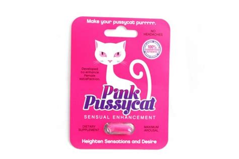 Pink Pussycat Female Sexual Enhancement Pill 1 Capsule For Sale Online Ebay