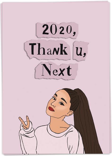 2020 Thank You Next Kaart Blanche