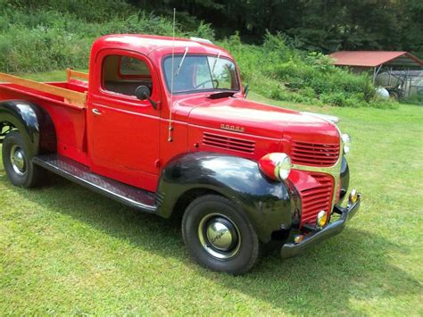 1947 Dodge Pickup Restored Nice Daily Driver Stock Truck Classic