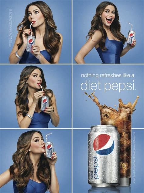 Sofia Vergara Affiche Pepsi Diet Pepsi Pepsi Pepsi Ad
